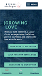 Mobile Screenshot of bethiaumc.org